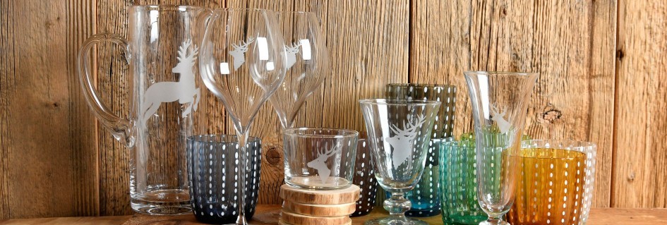Bicchieri, caraffe e decanter